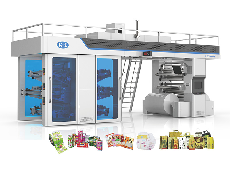 KSCI E Series CI Type Flexo Printing Machine 1