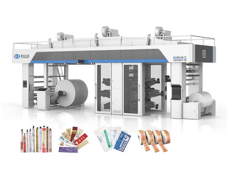 KSCI E T Series CI Type Flexo graphic Printing and Coating Integrated Machine 1