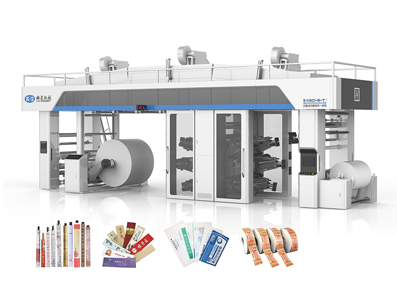 KSCI E T Series CI Type Flexo graphic Printing and Coating Integrated Machine 1