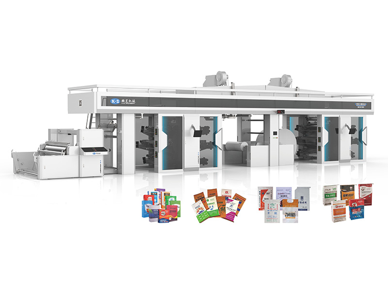KSCI GB A 8 Color 44 Double Side Printing PP Woven Bag CI Flexo Printing Machine 1