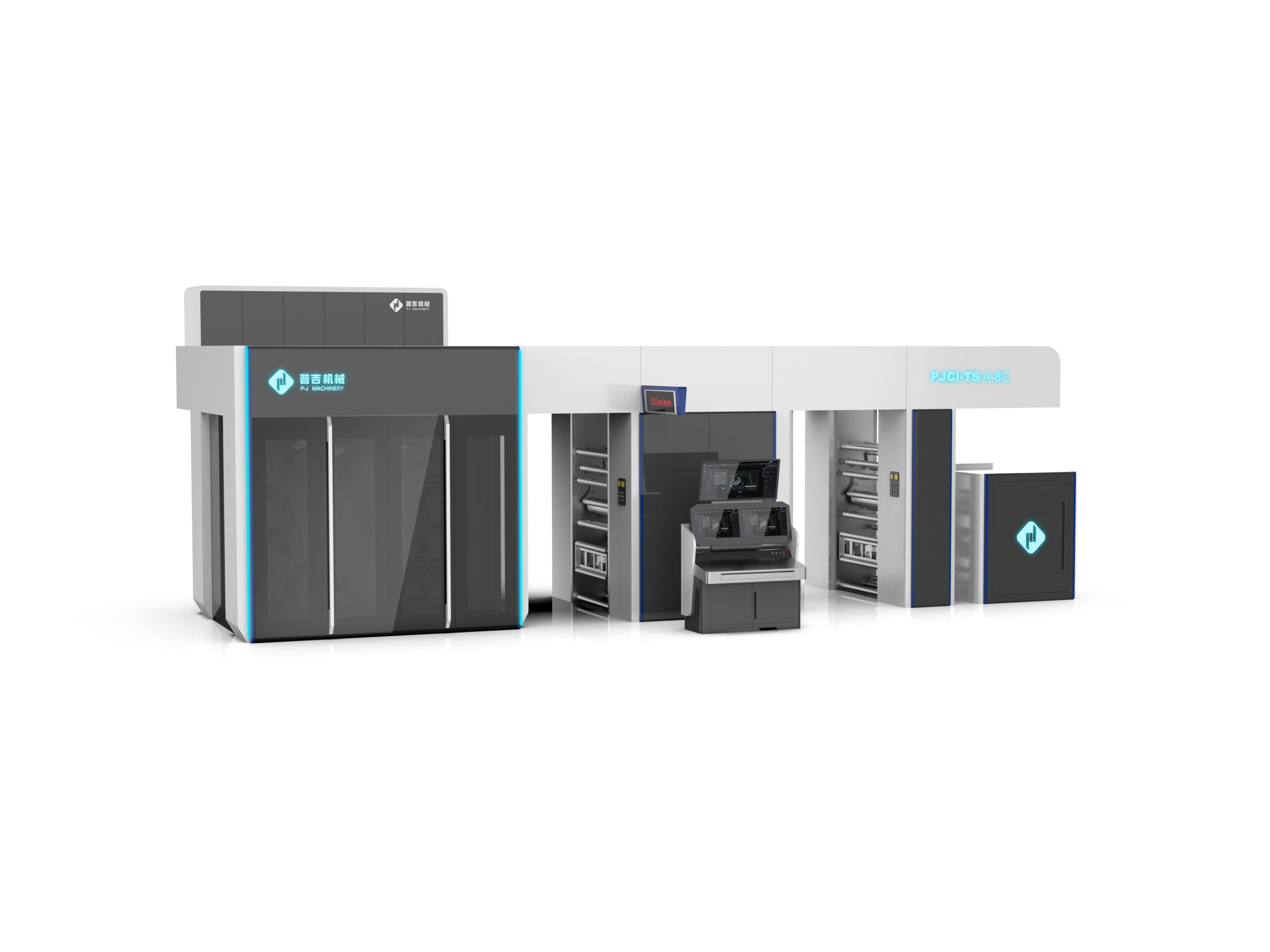 PJCI-TS-F Gearless CI Flexo-1