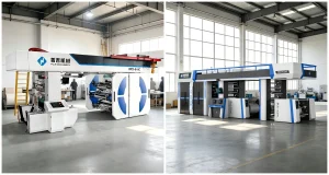 Economic CI vs Full Servo CI Flexo Press