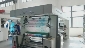 3x Less Ink on Plastic Film