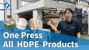 printing machine for HDPE